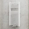 Schulte Badheizhörper München, Heizkörper Mit Mittenanschluss, Farbton Alpinweiß, 77,5 X 40 Cm, 314 Watt Leistung