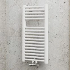 Schulte Badheizhörper München, Heizkörper Mit Mittenanschluss, Farbton Alpinweiß, 77,5 X 40 Cm, 314 Watt Leistung