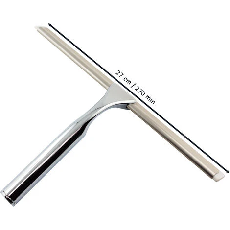 Schulte Glaswischer Duschwischer, 27 Cm / 270 Mm, Verchromt, D2015 4 Schulte Glaswischer Duschwischer, 27 Cm / 270 Mm, Verchromt, D2015 – Bild 2