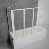 Schulte Duschabtrennung Für Badewanne Smart, 3-teilig Mit Seitenwand, 3 Mm Sicherheitglas (ESG) Klar Hell, Faltwand: 129 X 121 Cm, Seitenwand Geeignet Für Eine 73 - 76 Cm Wanne, Profilfarbe: Alpinweiß 1 Schulte Duschabtrennung Für Badewanne Smart, 3-teilig Mit Seitenwand, 3 Mm Sicherheitglas (ESG) Klar Hell, Faltwand: 129 X 121 Cm, Seitenwand Geeignet Für Eine 73 - 76 Cm Wanne, Profilfarbe: Alpinweiß -SCHULTE Shop 20086037 1