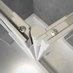 Schulte Duschwand Smart Inkl. Klebe-Montage, 70 X 121 Cm, 1-teilig Faltbar, 3 Mm Sicherheits-Glas Klar Hell, Alu-Natur, Duschabtrennung Für Wanne -SCHULTE Shop 20153632 4