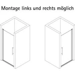 Duschtür Alexa Style 2.0 Drehtür In Nische Von Schulte, 5 Mm Sicherheitsglas (ESG) Dekor Depoli Light Inkl. Fixil Beschichtung, Profilfarbe: Alu Natur, 90 X 192 Cm 10 Duschtür Alexa Style 2.0 Drehtür In Nische Von Schulte, 5 Mm Sicherheitsglas (ESG) Dekor Depoli Light Inkl. Fixil Beschichtung, Profilfarbe: Alu Natur, 90 X 192 Cm -SCHULTE Shop 20201515 4