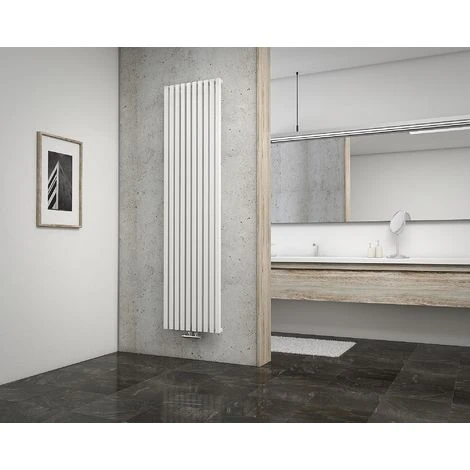 Badheizkörper Lyon Von Schulte, Anschluss Unten Mittig, Alpinweiß, 46,2 X 180 Cm, 1112 Watt Leistung 3 Badheizkörper Lyon Von Schulte, Anschluss Unten Mittig, Alpinweiß, 46,2 X 180 Cm, 1112 Watt Leistung