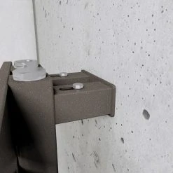 Schulte Badheizkörper Breda, Flacher Designheizkörper Mit Seitlich Versetztem Mittelanschluss, Stahl Pulverbeschichtet In Café Braun, 106 X 50 Cm -SCHULTE Shop 20884217 3