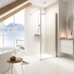 Schulte DecoDesign Hochglanz, Creme-Beige, 210 X 100 Cm, Wandverkleidung Als Fugenfreier Fliesenersatz, D19010213 769