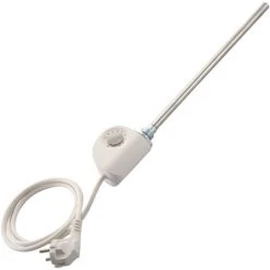 Schulte Zubehör Für Heizungen, Heizstab 3, 900 Watt Mit Regelung Der Temperatur , Kabellänge 1,2 M, Schutzart IPx4