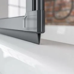 Schulte Duschabtrennung Für Badewanne Smart, 2-teilig Mit Seitenwand, Profilfarbe: Schwarz , 3 Mm Sicherheitglas (ESG) Klar Hell, Faltwand: 89 X 121 Cm, Seitenwand Geeignet Für Eine 68 - 71 Cm Wanne -SCHULTE Shop 32684683 3