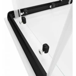 Schulte Duschkabine Sunny Eckeinstieg Mit Schiebetüren, Variabel Von 75 - 90 Cm, 180 Cm, Montage Auf Duschwanne Oder Fliese, Profilfarbe Mattschwarz, 4 Mm Sicherheitsglas (ESG) Klar Hell 9 Schulte Duschkabine Sunny Eckeinstieg Mit Schiebetüren, Variabel Von 75 - 90 Cm, 180 Cm, Montage Auf Duschwanne Oder Fliese, Profilfarbe Mattschwarz, 4 Mm Sicherheitsglas (ESG) Klar Hell -SCHULTE Shop 35107844 3