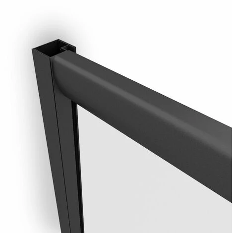 Schulte Duschkabine Sunny Eckeinstieg Mit Schiebetüren, Variabel Von 75 - 90 Cm, 180 Cm, Montage Auf Duschwanne Oder Fliese, Profilfarbe Mattschwarz, 4 Mm Sicherheitsglas (ESG) Klar Hell 7 Schulte Duschkabine Sunny Eckeinstieg Mit Schiebetüren, Variabel Von 75 - 90 Cm, 180 Cm, Montage Auf Duschwanne Oder Fliese, Profilfarbe Mattschwarz, 4 Mm Sicherheitsglas (ESG) Klar Hell – Bild 5