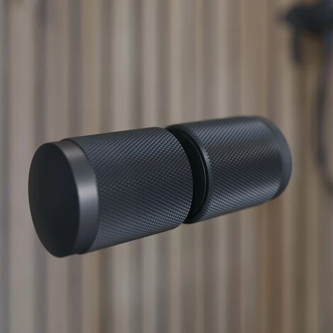 Schulte Duschkabine Drehtür In Nische Trend 2.0, Größe: 100 Cm, Höhe: 200 Cm, Profilfarbe: Mattschwarz, Sicherheitsglas: Klar Hell 5 Schulte Duschkabine Drehtür In Nische Trend 2.0, Größe: 100 Cm, Höhe: 200 Cm, Profilfarbe: Mattschwarz, Sicherheitsglas: Klar Hell – Bild 3