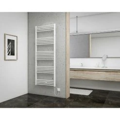 Schulte Heizkörper Befüllt Europa Gerade Inkl. Heizstab, Größe: 62 X 161 Cm, Farbe: Alpinweiß, Inkl. Heizstab 1