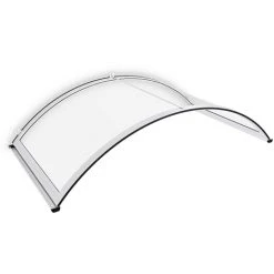 SCHULTE Vordach Weiß Haustür Überdachung Haustürvordach Haustürüberdachung 1635x905 Alu