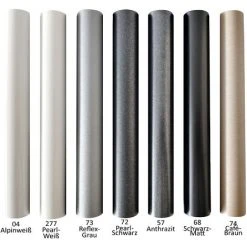 Schulte Farbmuster Heizkörper Heizkörperröhrchen, Pearl- Schwarz -SCHULTE Shop 68593717 3