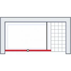 Schulte Duschwand Walk In Mit Dreh-Falt- Element, 6 Mm ESG Sicherheitsglas Klar Hell, Profilfarbe: Alu Natur, Größe: 100 X 200 Cm, Anschlag Rechts 9 Schulte Duschwand Walk In Mit Dreh-Falt- Element, 6 Mm ESG Sicherheitsglas Klar Hell, Profilfarbe: Alu Natur, Größe: 100 X 200 Cm, Anschlag Rechts -SCHULTE Shop 71990859 3